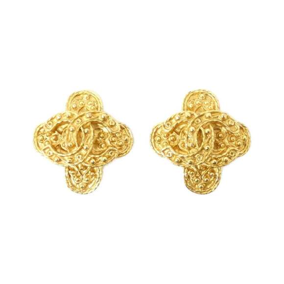 CHANEL Authentic Gold Earrings